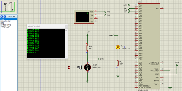 Photo Resistor Control